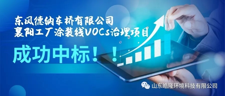 【皓隆喜訊】東風德納車橋有限公司襄陽工廠涂裝線VOCs治理項目成功中標！